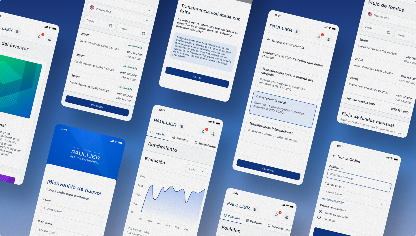 Paullier interface overview