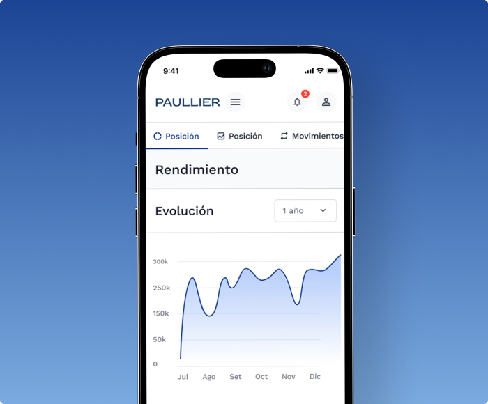 Paullier mobile UI
